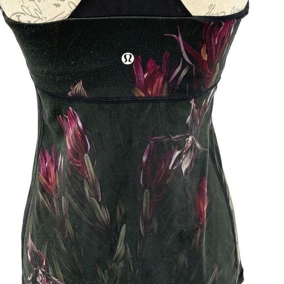 Lululemon Scoop Neck Tank Midnight Iris Multi / Black See Measurements - Picture 10 of 11